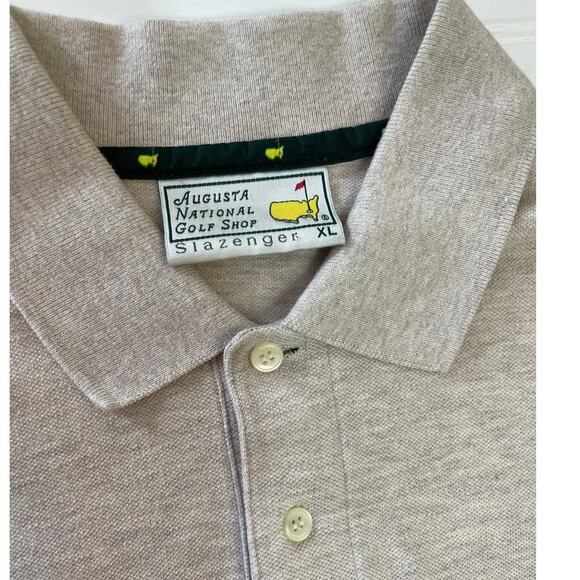 Vintage Augusta National Golf Shop Slazenger Masters Polo Shirt - Size Men's XL - Picture 2 of 8